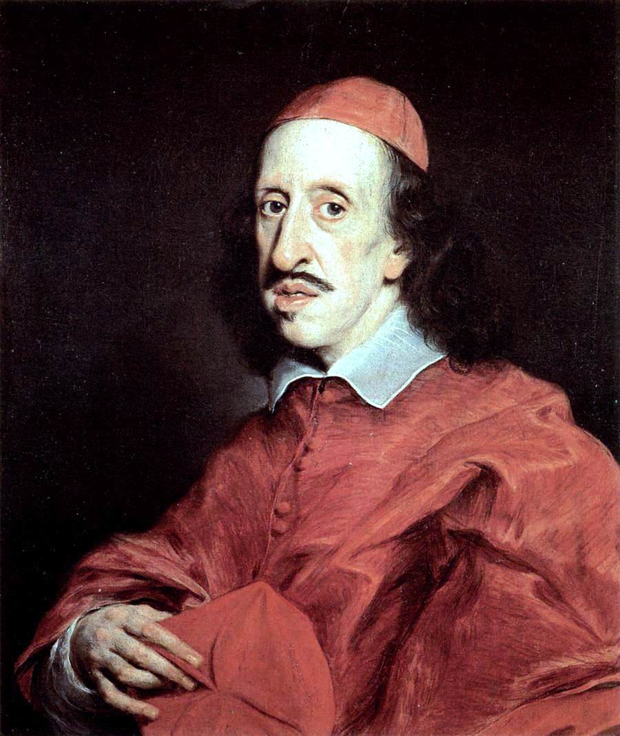 Baciccio Cardinal Leopoldo de' Medici - Canvas Print
