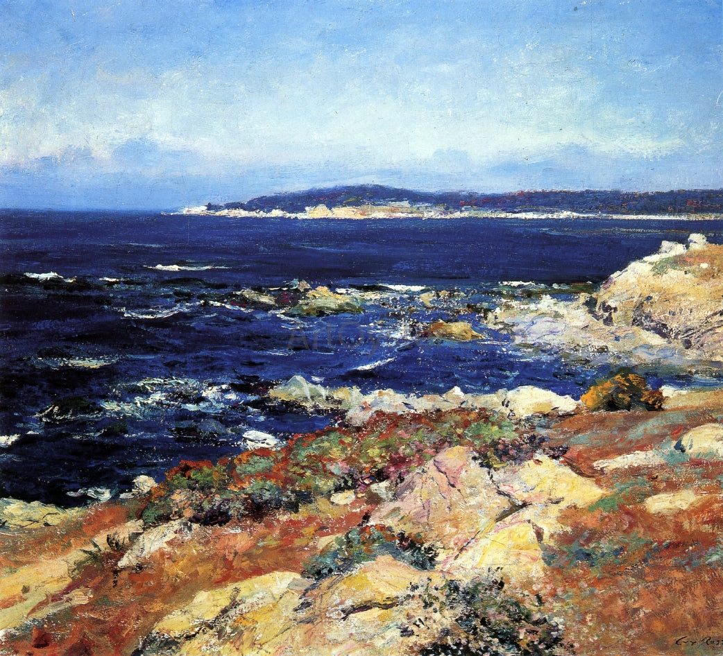 Guy Orlando Rose A Carmel Seascape - Canvas Print