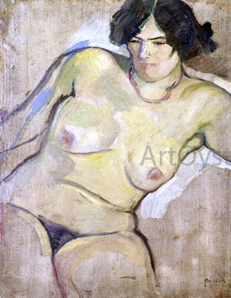 Jules Pascin Carmen - Canvas Print