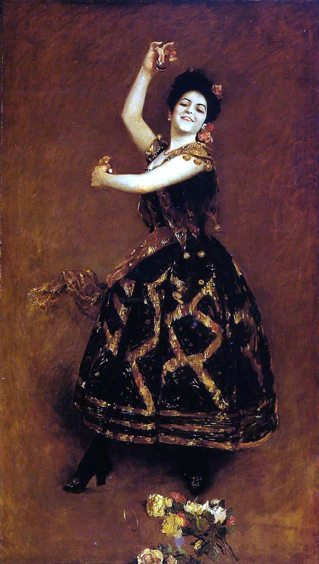 William Merritt Chase Carmencita - Canvas Print