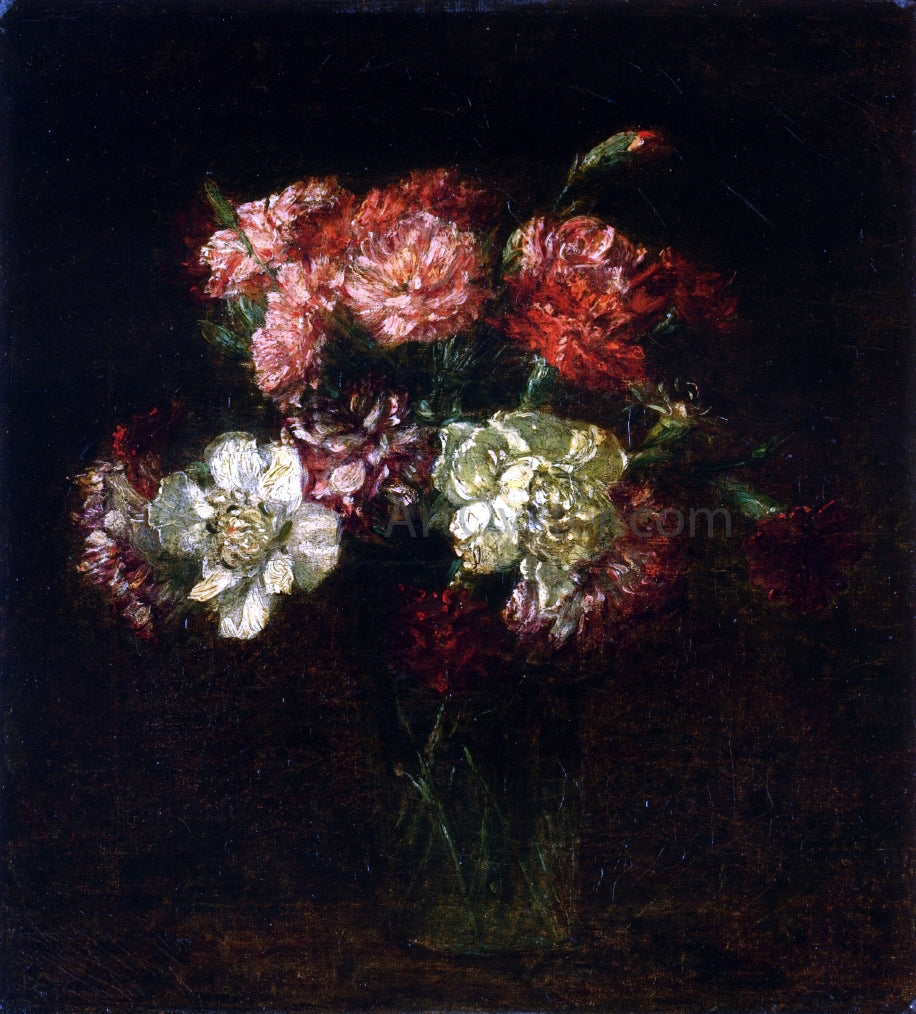 Henri Fantin-Latour Carnations - Canvas Print