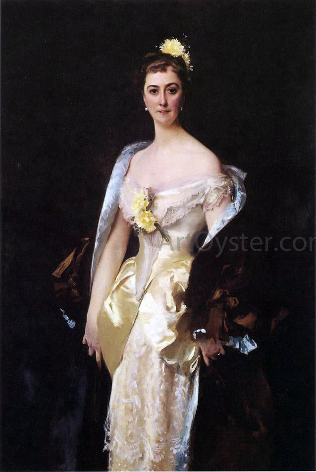 John Singer Sargent Caroline de Bassano, Marquise d'Espeuilles - Canvas Print