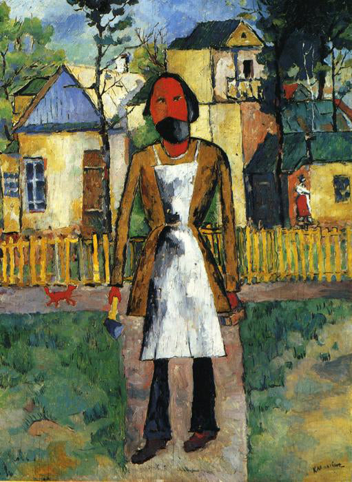 Kazimir Malevich Carpenter - Canvas Print