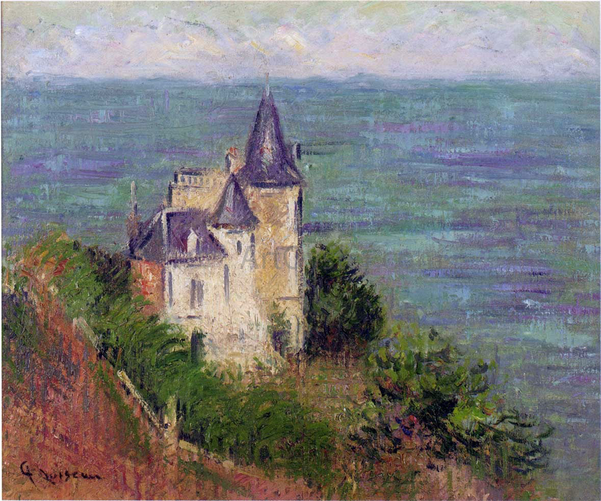 Gustave Loiseau Castle by the Sea - Canvas Print