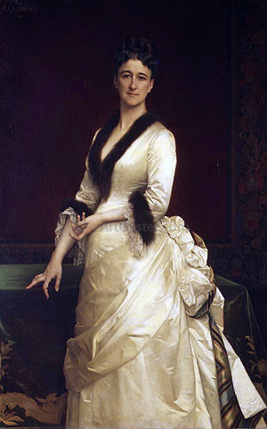 Alexandre Cabanel Catharine Lorillard Wolfe (1828-1887) - Canvas Print