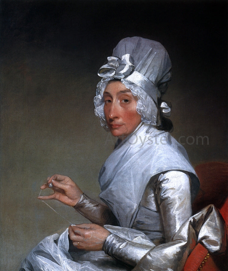 Gilbert Stuart Catherine Brass Yates - Canvas Print
