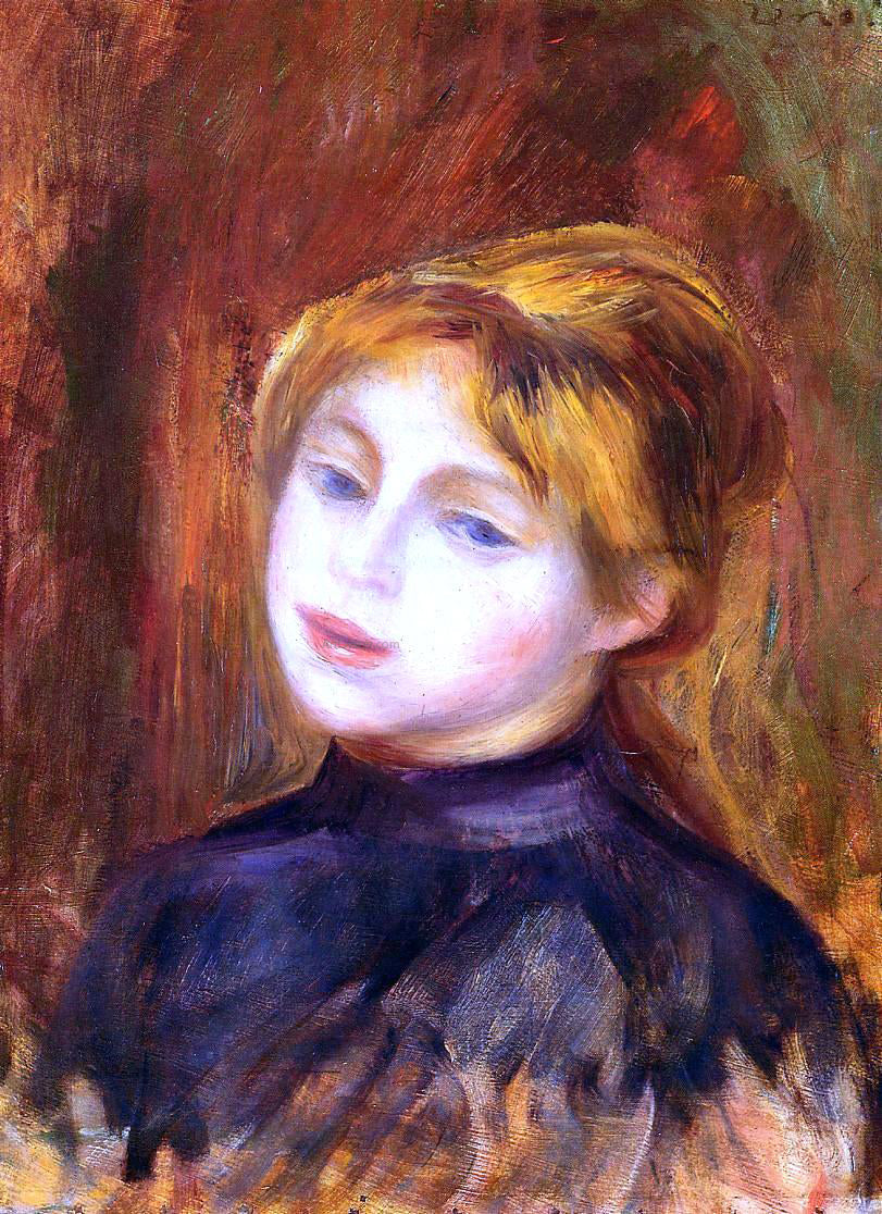 Pierre Auguste Renoir Catulle Mendez - Canvas Print