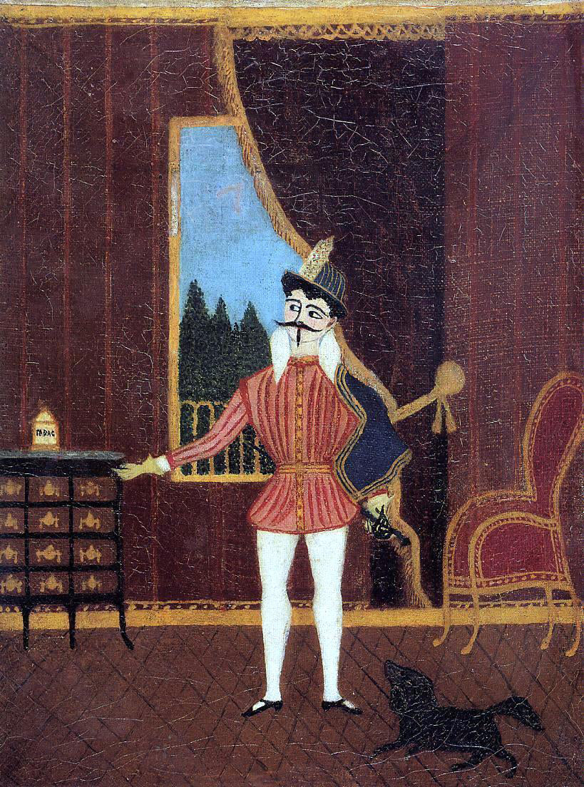Ferdinand Roybet Cavalier - Canvas Print