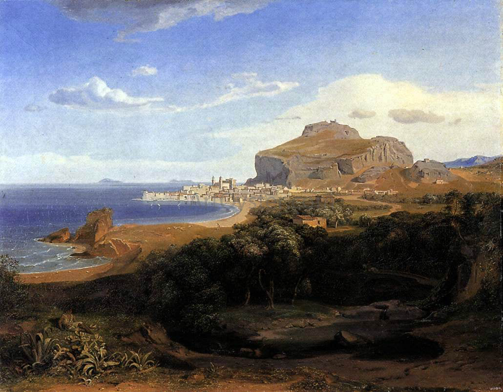 Carl Rottmann Cefalu - Canvas Print