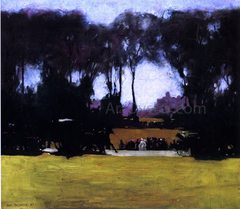 George Wesley Bellows Central Park - Canvas Print