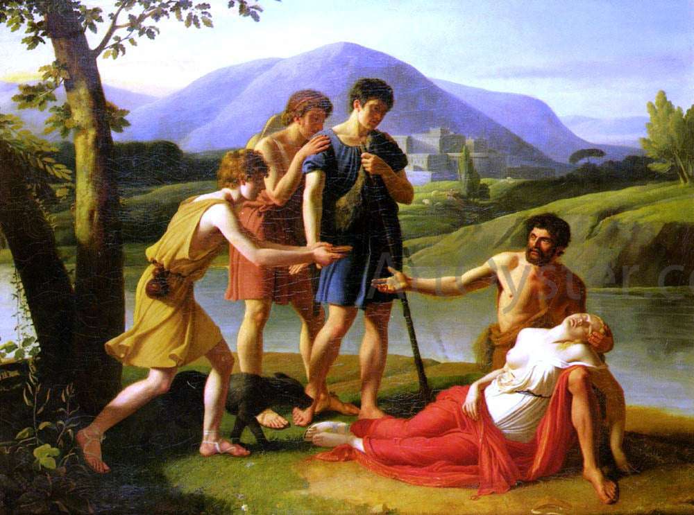 Fulchran Jean Harriet Cephalus and Procris - Canvas Print