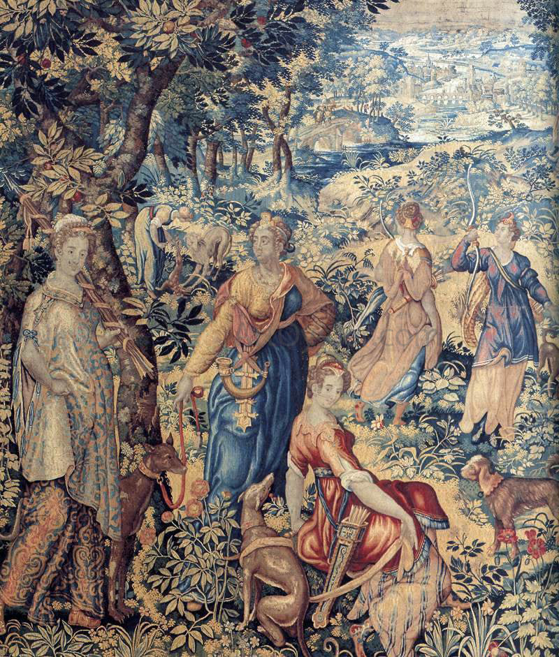 Francois Spiering Cephalus and Procris (detail) - Canvas Print