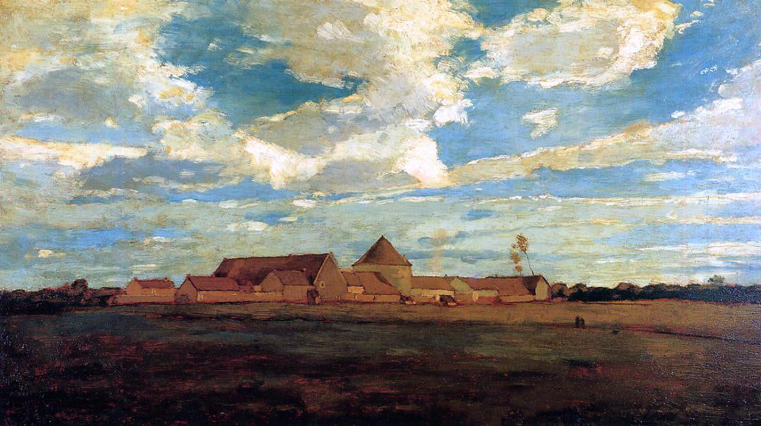 Winslow Homer Cernay la Ville - French Farm - Canvas Print