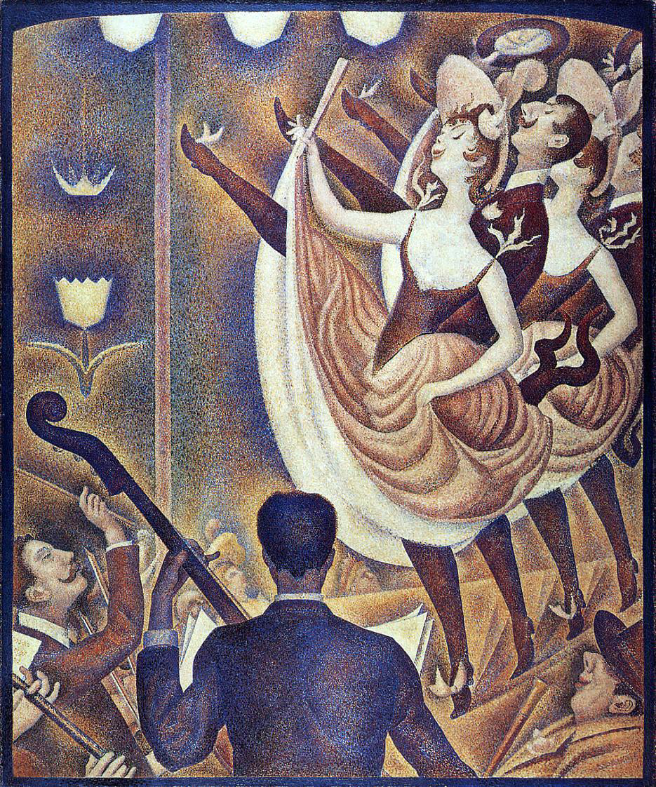 Georges Seurat Chahut - Canvas Print