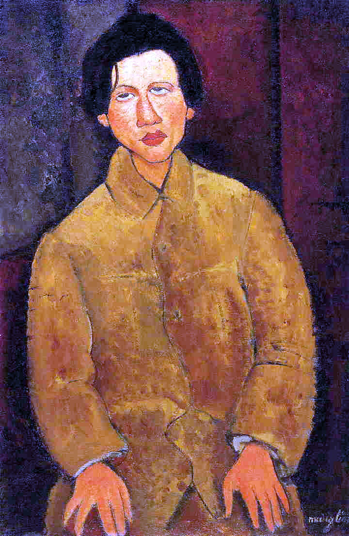 Amedeo Modigliani Chaim Soutine - Canvas Print