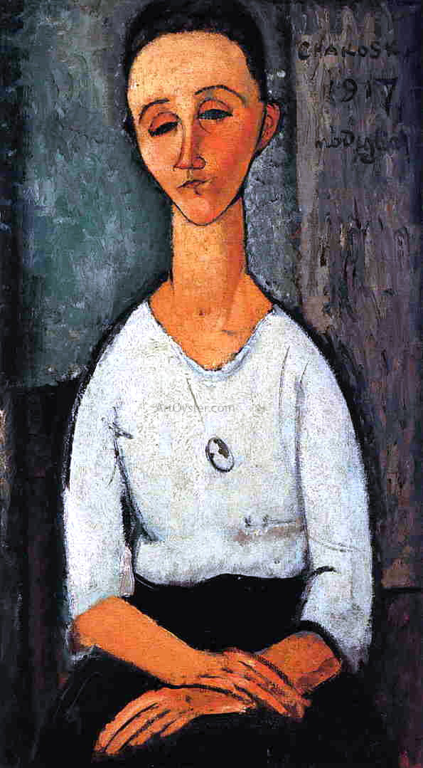 Amedeo Modigliani Chakoska - Canvas Print