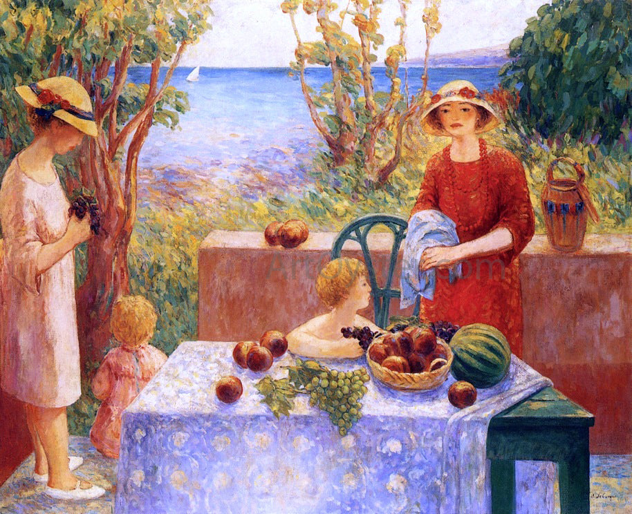 Henri Lebasque Champigne - Canvas Print