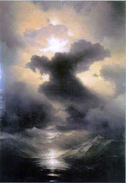 Ivan Constantinovich Aivazovsky Chaos (anno mundi) - Canvas Print