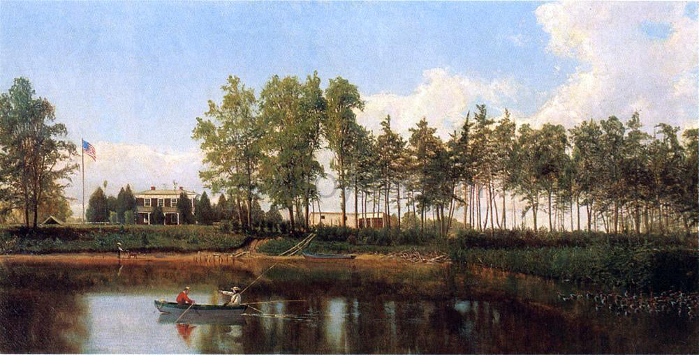 Hugh Bolton Jones Charles River Maryland - Canvas Print