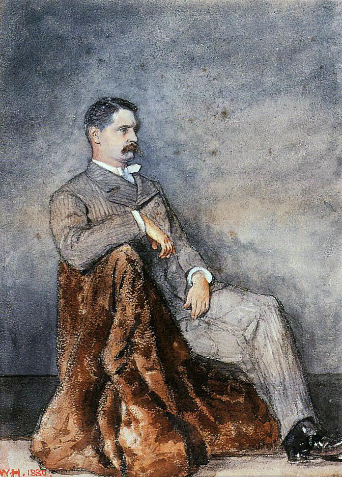 Winslow Homer Charles Savage Homer, Jr. - Canvas Print