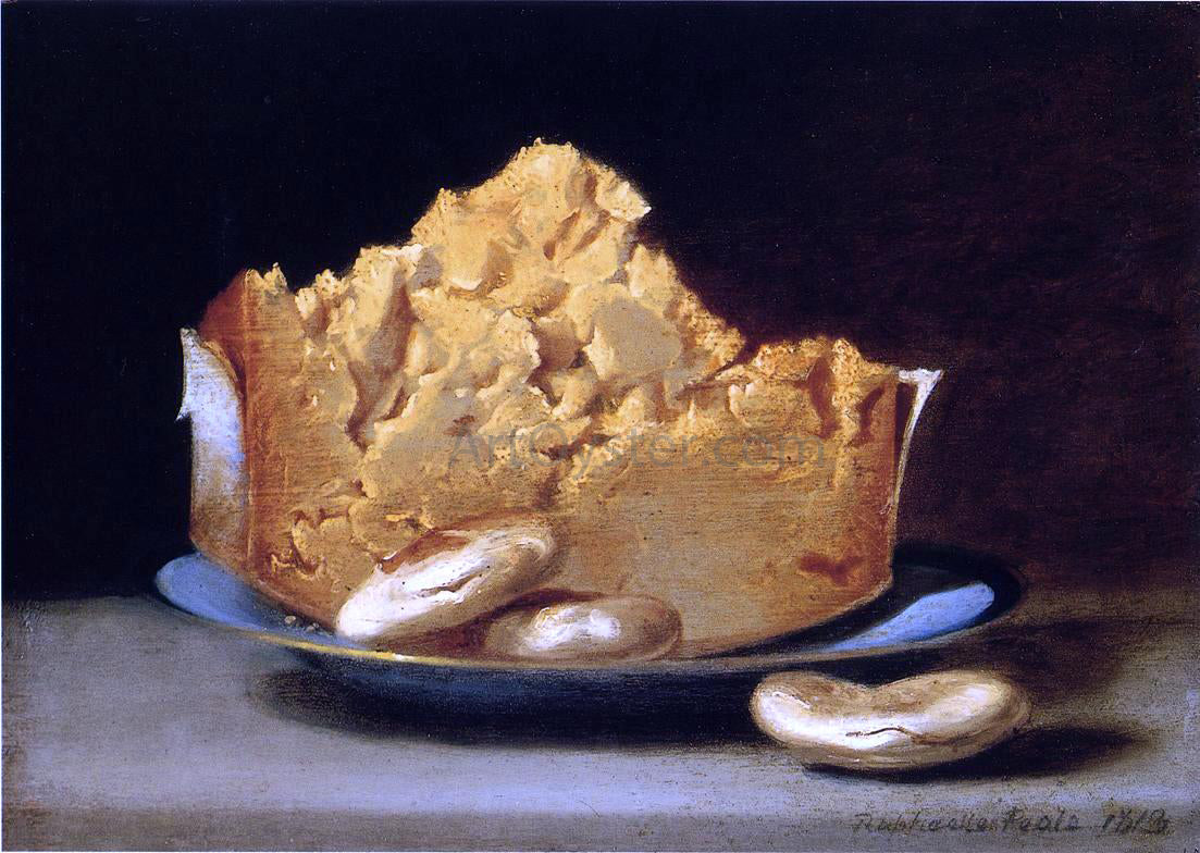 Raphaelle Peale Cheese and Three Crackers - Canvas Print
