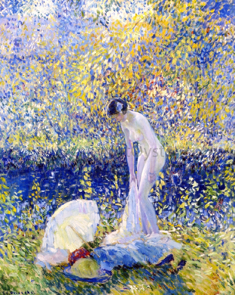 Frederick Carl Frieseke Cherry Blossoms - Canvas Print