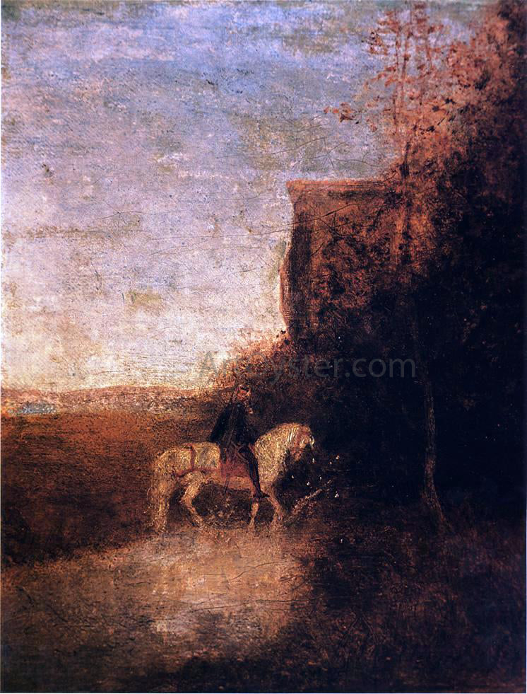 Albert Pinkham Ryder Childe Harold's Pilgrimage - Canvas Print