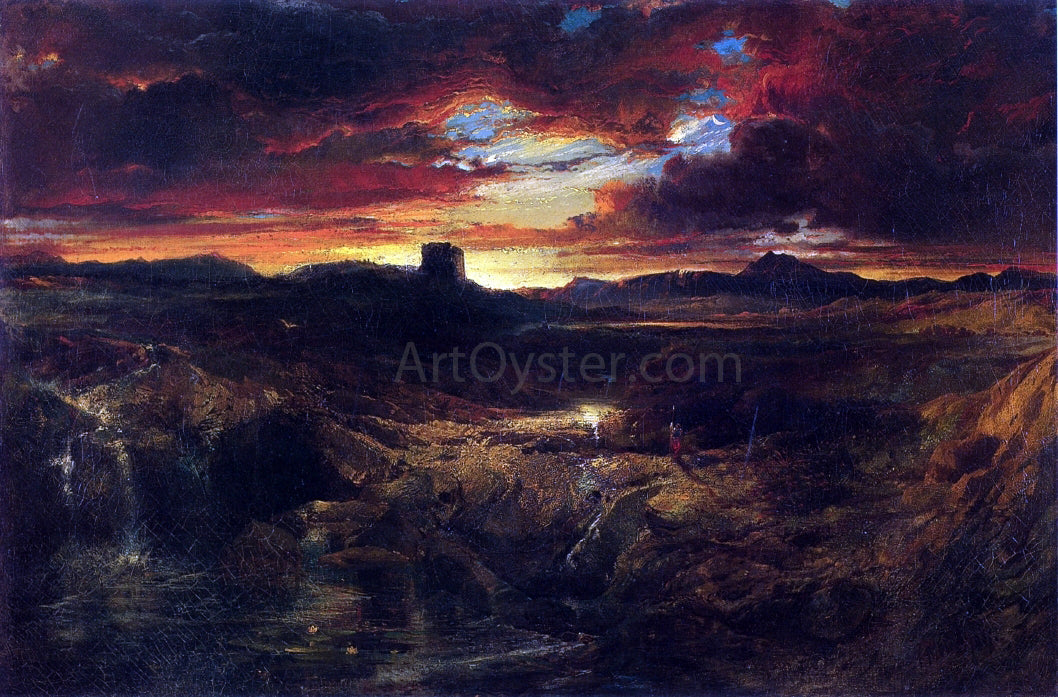 Thomas Moran Childe Roland to the Dark Tower Came - Canvas Print
