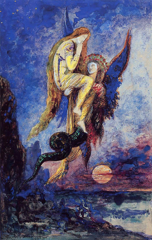 Gustave Moreau Chimera - Canvas Print