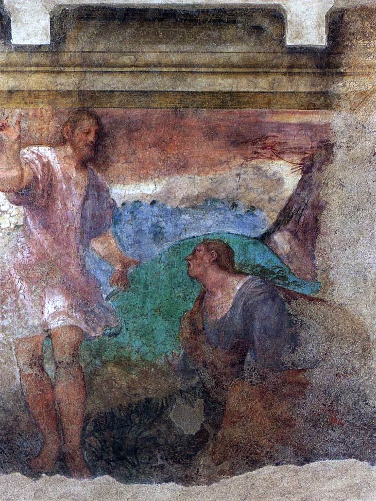 Porde Christ and Mary Magdalen - Canvas Print