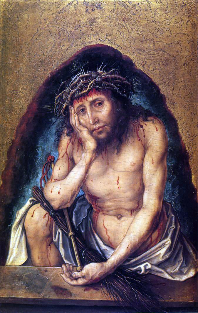 Albrecht Durer Christ as the Man of Sorrows - Canvas Print