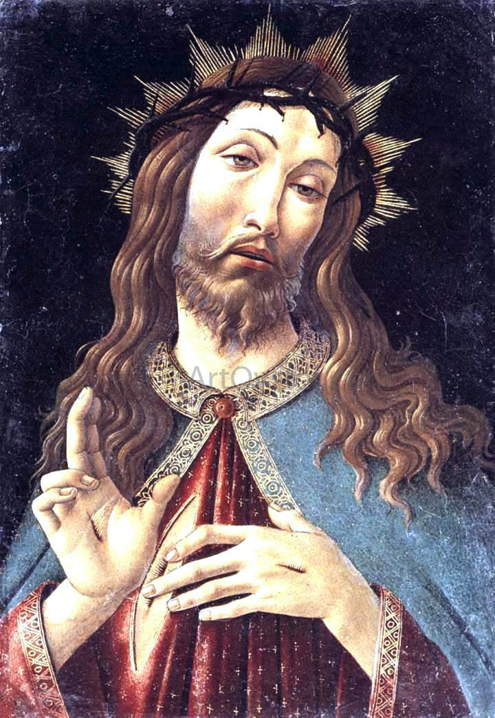 Sandro Botticelli Christ Crowned with Thorns - Canvas Print