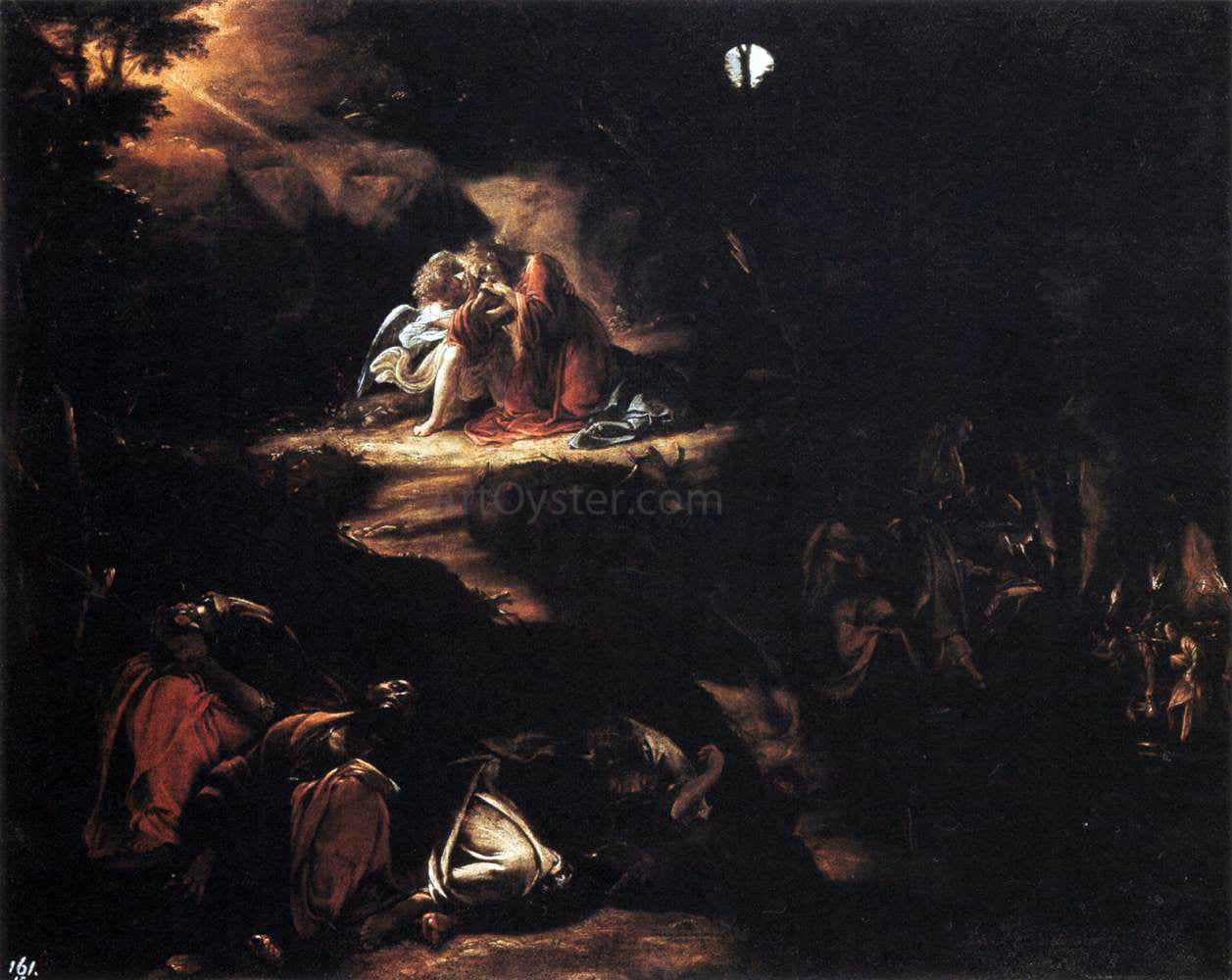 Orazio Borgianni Christ in the Garden of Gethsemane - Canvas Print