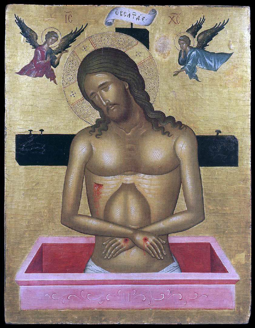 Unknown Painters Masters Christ in the Tomb - Canvas Print