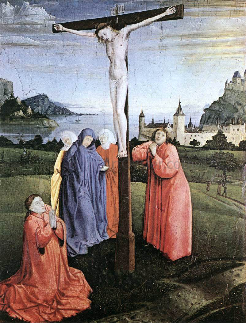Konrad Witz Christ on the Cross - Canvas Print