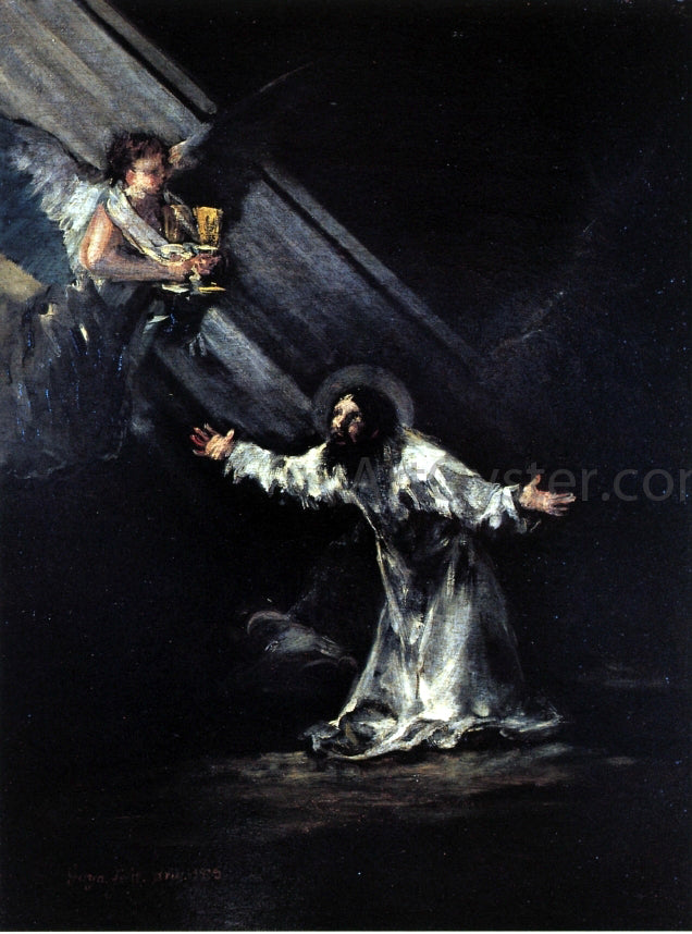 Francisco Jose de Goya Y Lucientes Christ on the Mount of Olives - Canvas Print