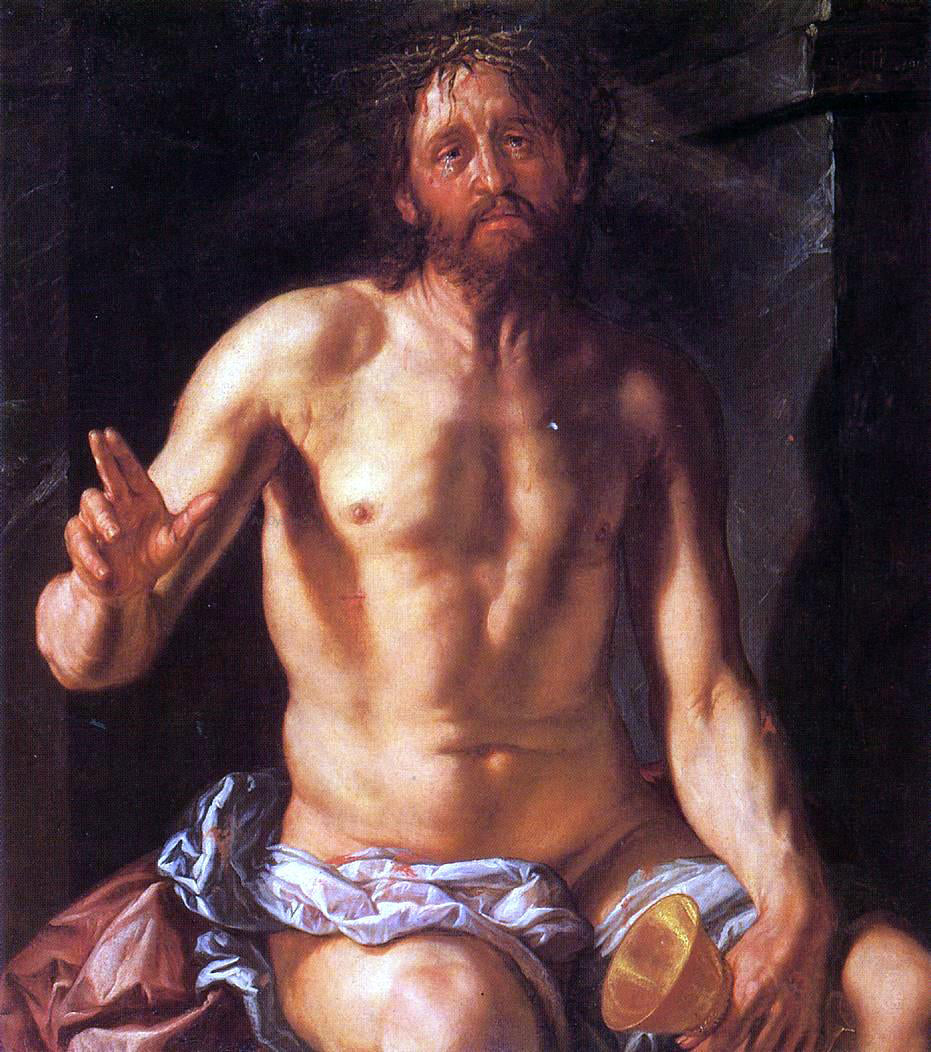 Hendrick Goltzius Christ the Redeemer - Canvas Print