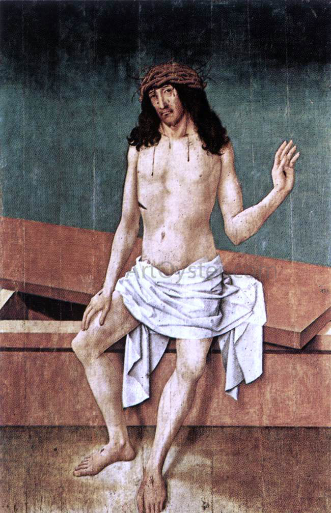 The Elder Rueland Frueauf Christ with the Crown of Thorns - Canvas Print