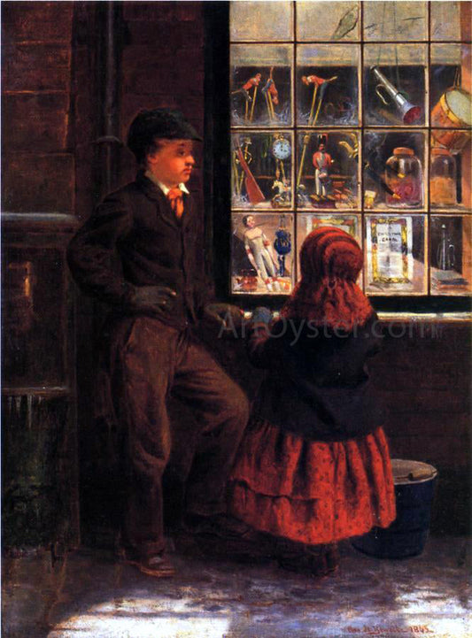 George Henry Yewell Christmas Eve - Canvas Print