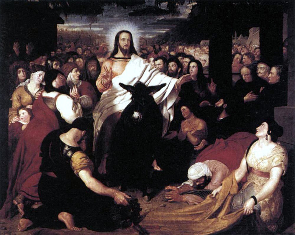Benjamin Robert Haydon Christ's Entry into Jerusalem - Canvas Print