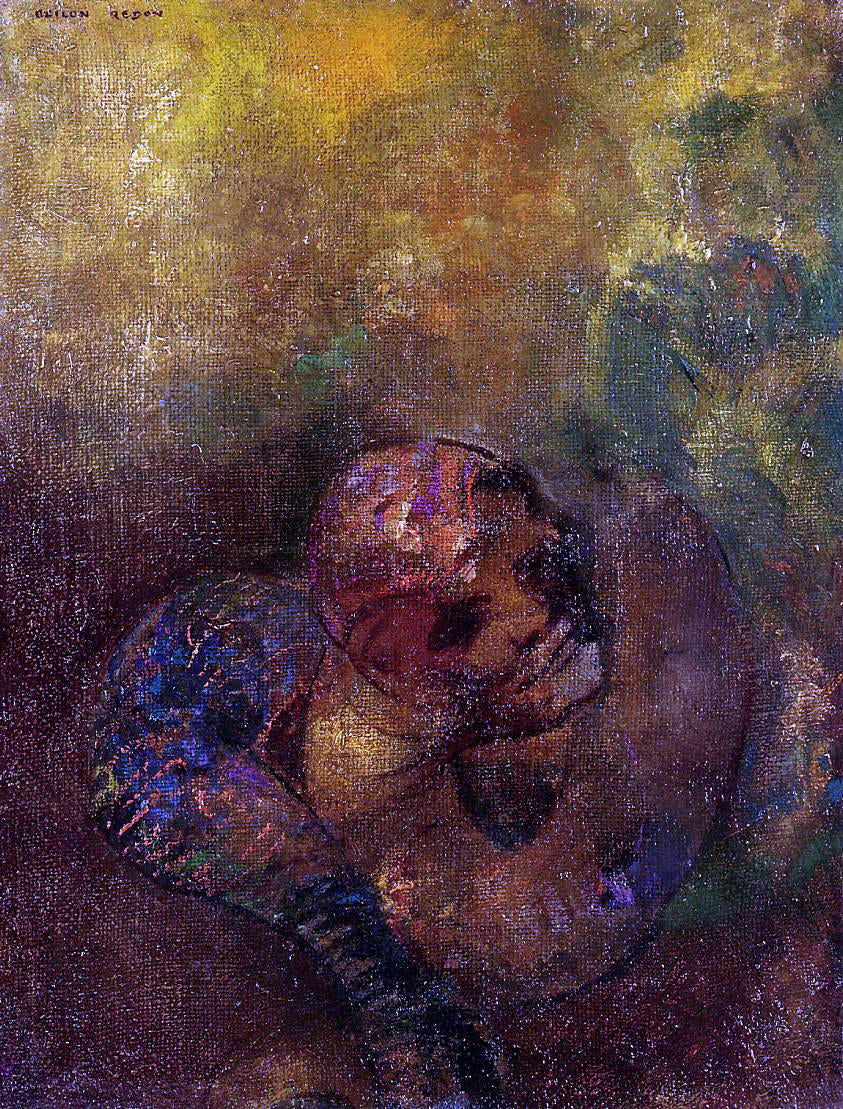 Odilon Redon Chrysalis - Canvas Print