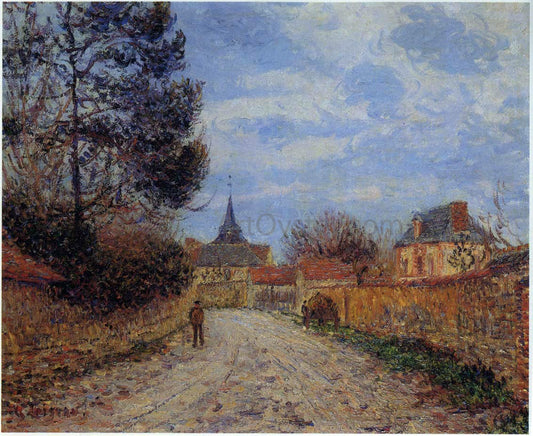 Gustave Loiseau Church at Notre Dame by the Eure - Canvas Print
