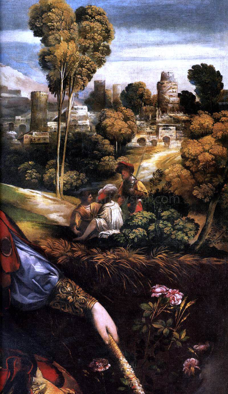 Dosso Dossi Circe (detail) - Canvas Print