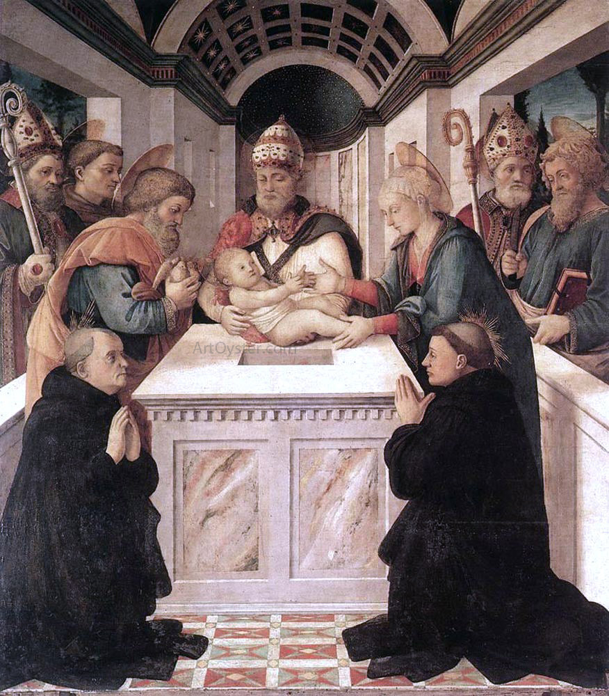 Fra Filippo Lippi Circumcision - Canvas Print
