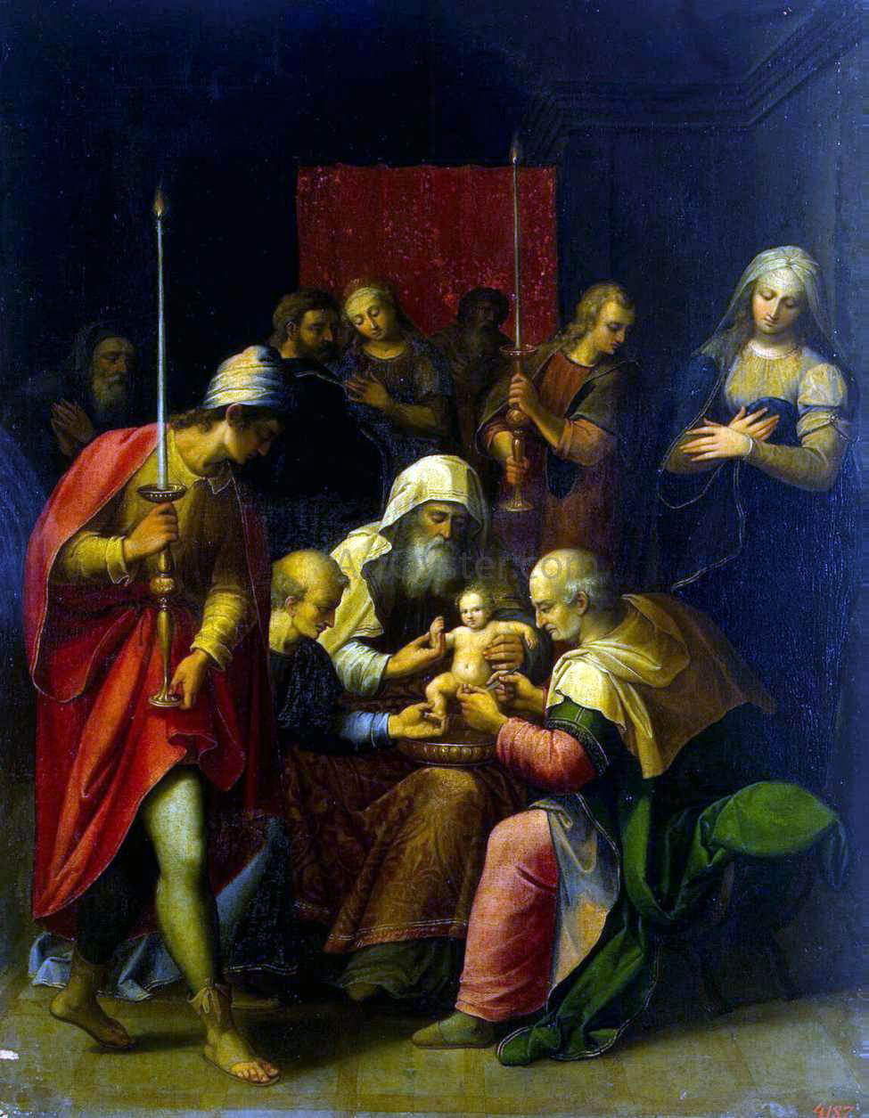 Luis De Carbajal Circumcision - Canvas Print