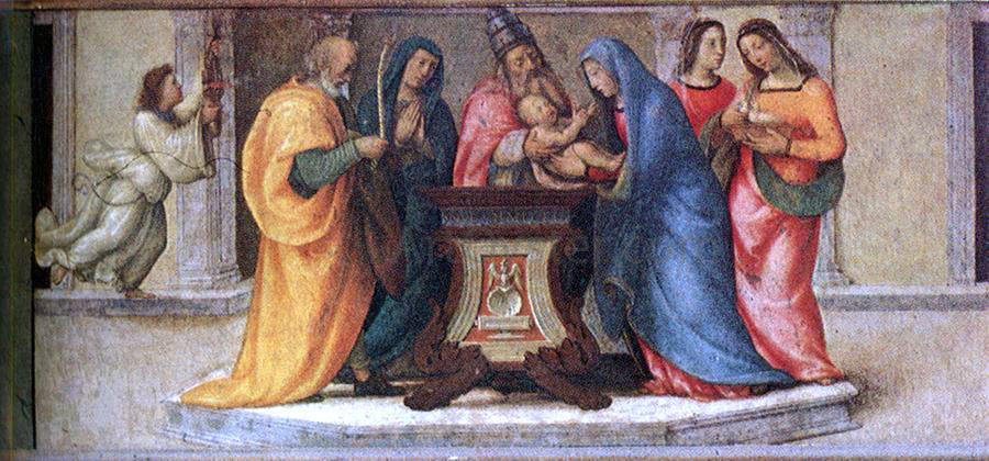 Mariotto Albertinelli Circumcision - Canvas Print
