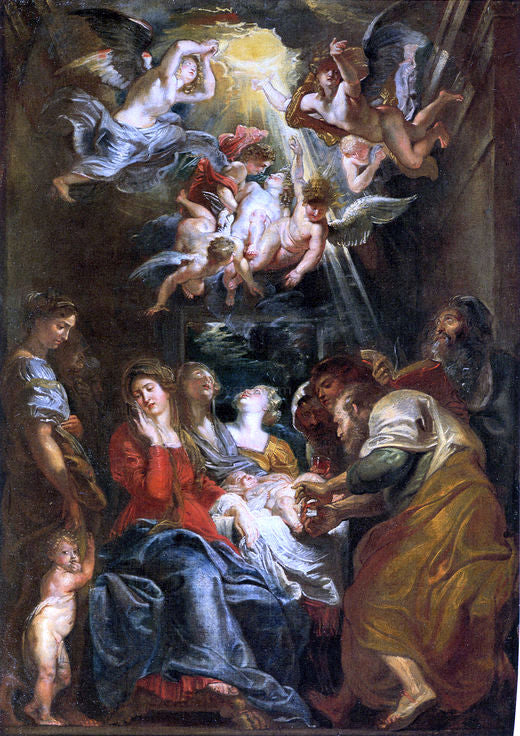 Peter Paul Rubens Circumcision of Christ - Canvas Print