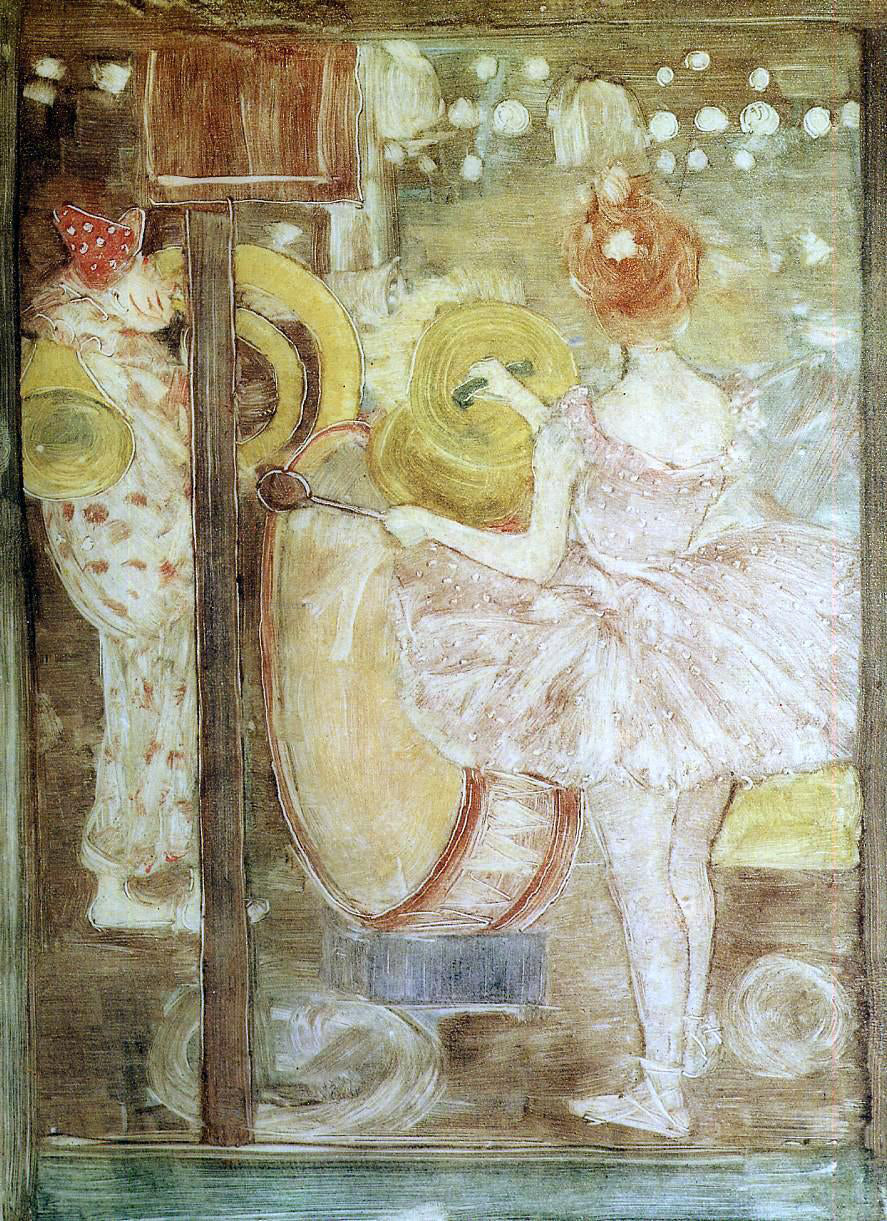 Maurice Prendergast Circus Band - Canvas Print