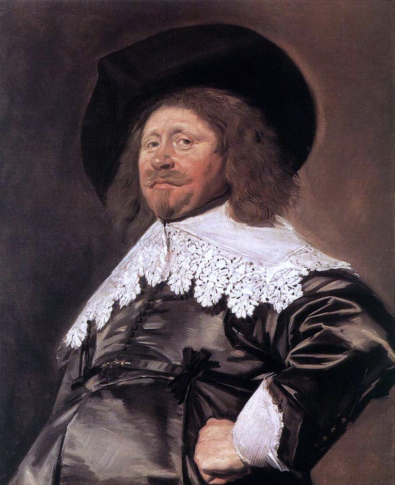 Frans Hals Claes Duyst van Voorhout - Canvas Print