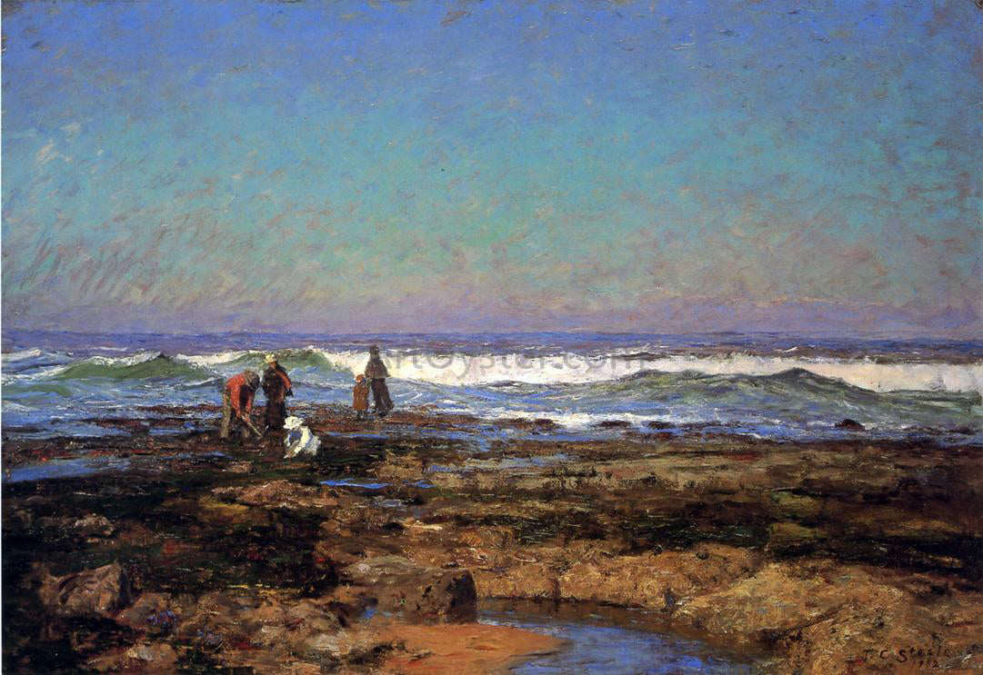 Theodore Clement Steele Clam Diggers - Canvas Print
